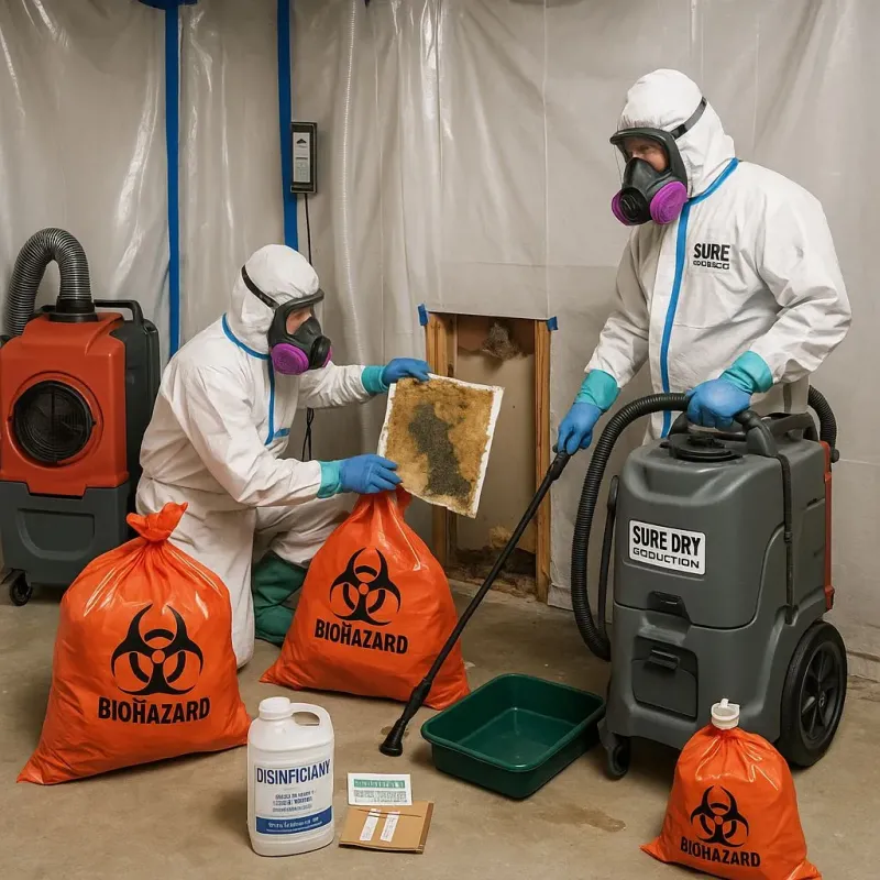 Contaminated Water Handling Protocols process in Irwin, SC