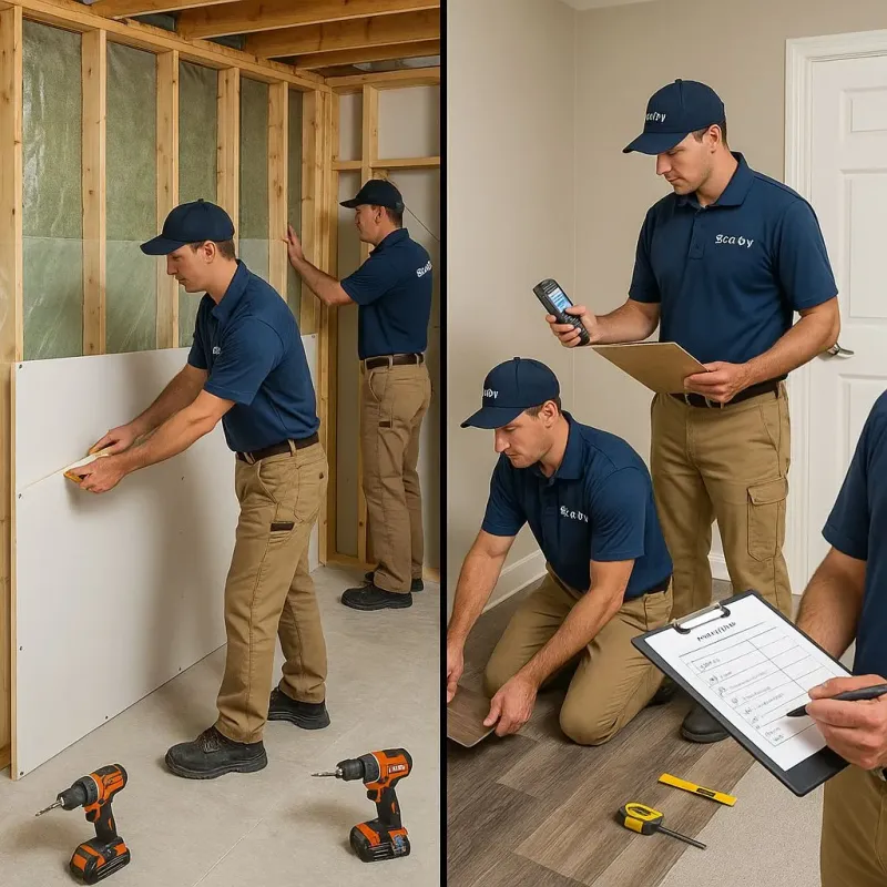 Repairs and Reconstruction process in Irwin, SC